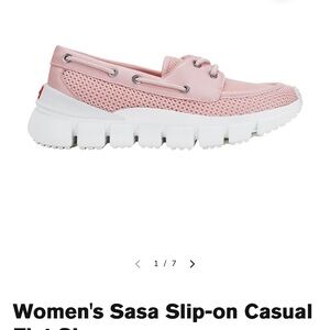 Hunter Sasa Slip-on Boat Shoes Waterproof